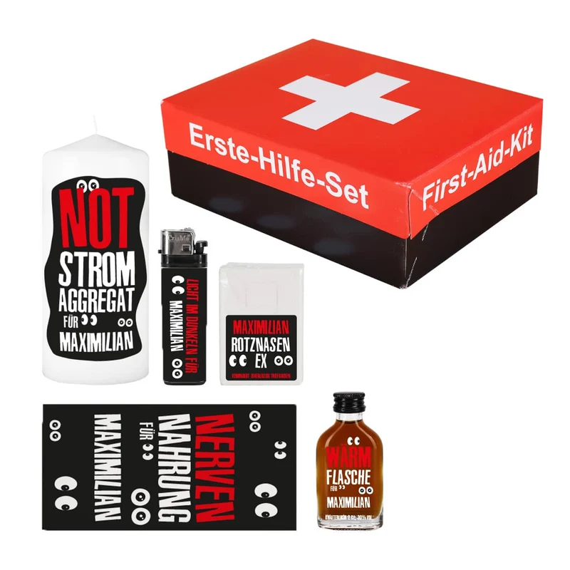 Blackout Notfallbox als Scherzgeschenk