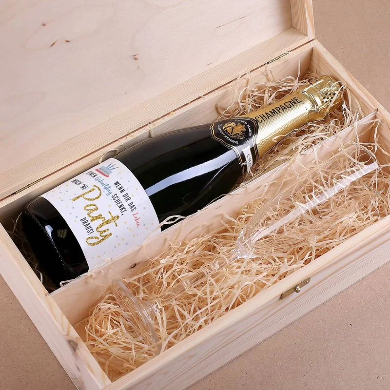 Champagner Geschenkset zum Geburtstag...mach 'ne Party draus