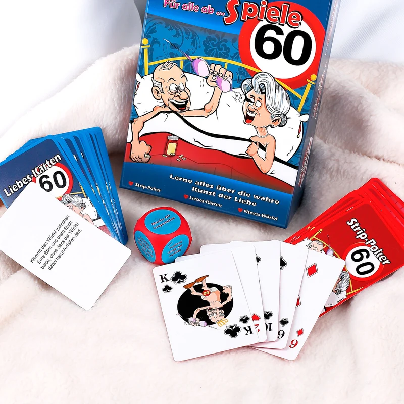 3 Liebesspiele für alle ab 60!