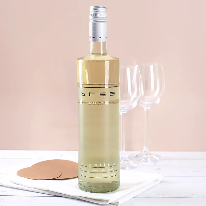 Weinset zum 60. Geburtstag mit graviertem Weinglas in Geschenkbox