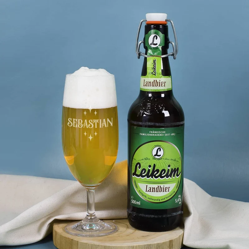 HO HO HOL mir mal ein Bier - Geschenkset zu Weihnachten mit coolem Santa
