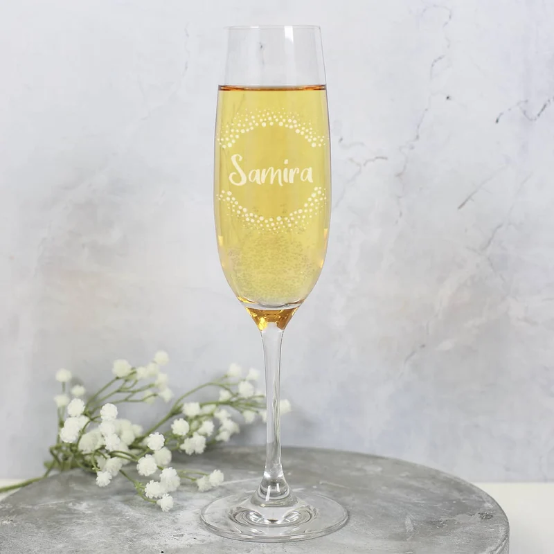 Von Herzen alles Gute - Geschenkset zum Geburtstag mit Sektglas und Secco