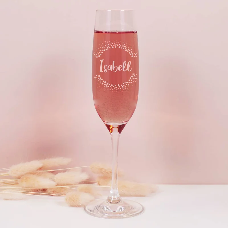 Von Herzen alles Gute - Geschenkset zum Geburtstag mit Sektglas und Secco