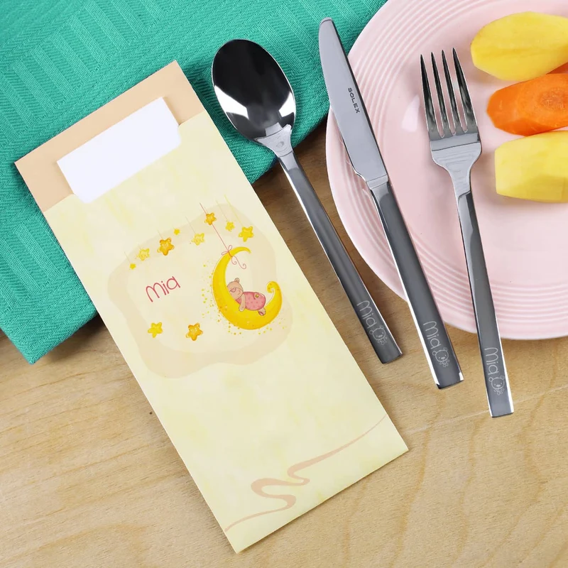 Kinderbesteck mit Namen für Mädchen