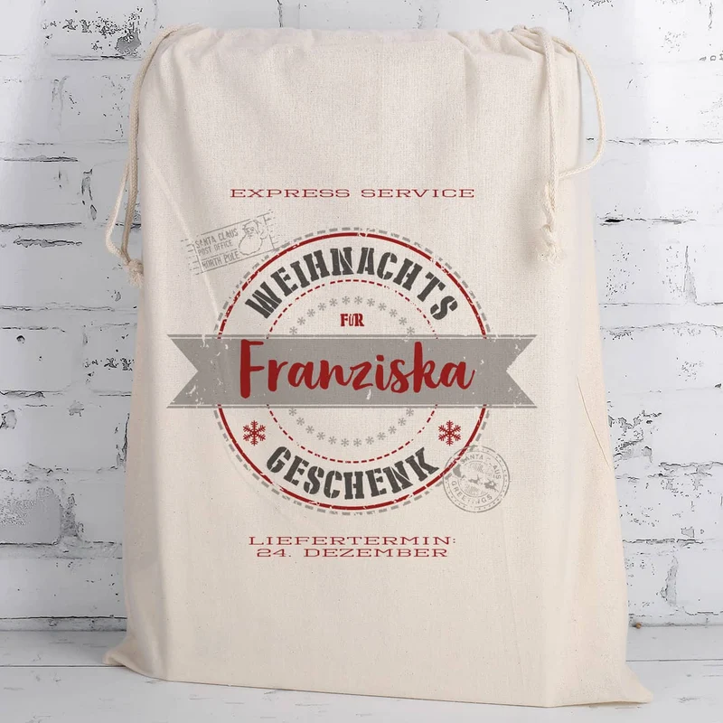 WMF Besteckset mit 24 Teilen und persönlichem Geschenksack zu Weihnachten