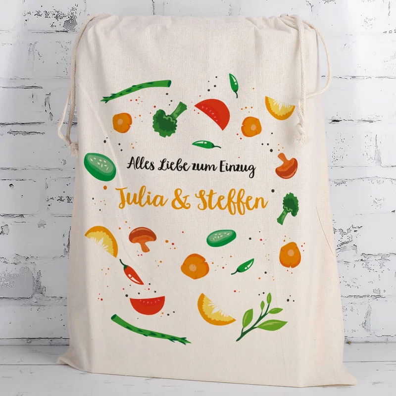 WMF Besteckset und Geschenksack mit Ihren Texten bedruckt