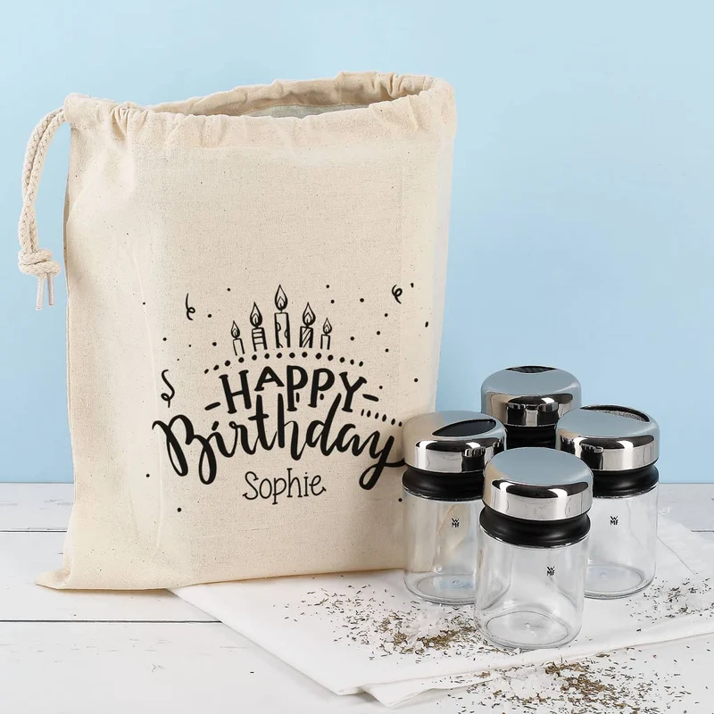 WMF Gewürzstreuer zum Geburtstag mit passendem Geschenksack