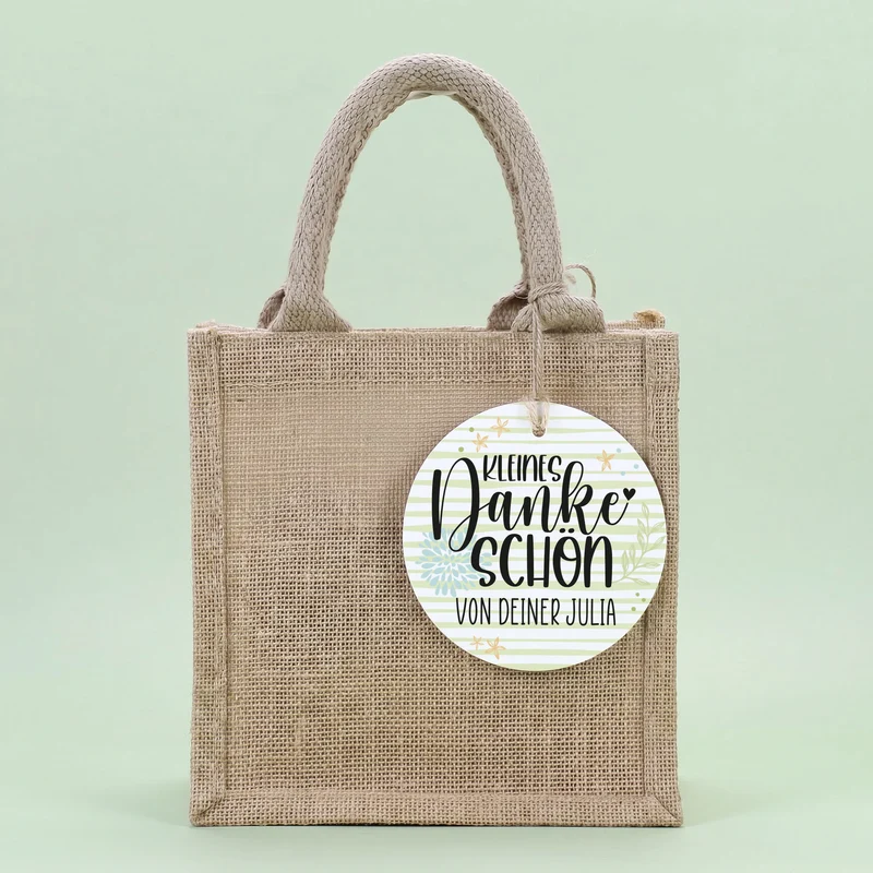 Weinset - Kleines Dankeschön - mit Weinglas, Wein und Verpackung