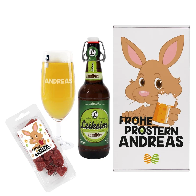Frohe Prostern - Bier Geschenkset zu Ostern
