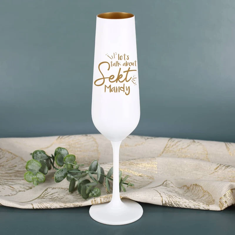 Sektglas und Scavi & Ray Piccolo - Let's talk about Sekt