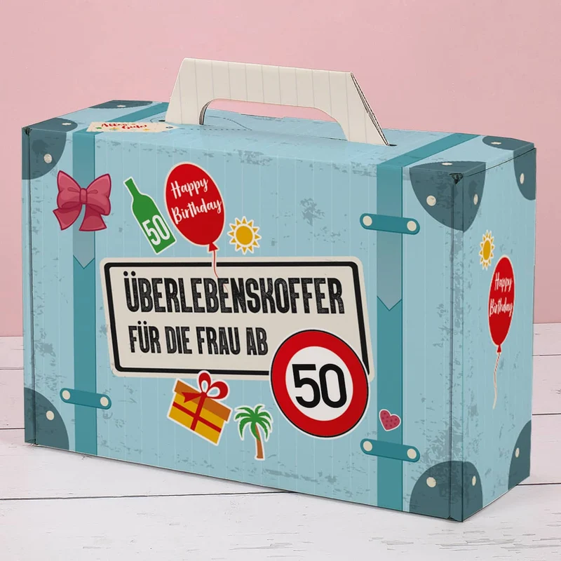 Überlebenskoffer für die Frau ab 50
