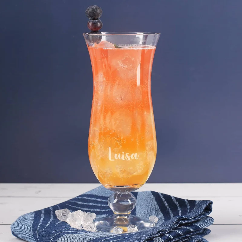 Maritimes Geschenkset mit Bellini und Cocktailglas