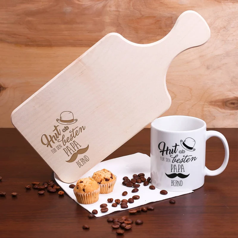 Frühstücks-Set für den besten Papa