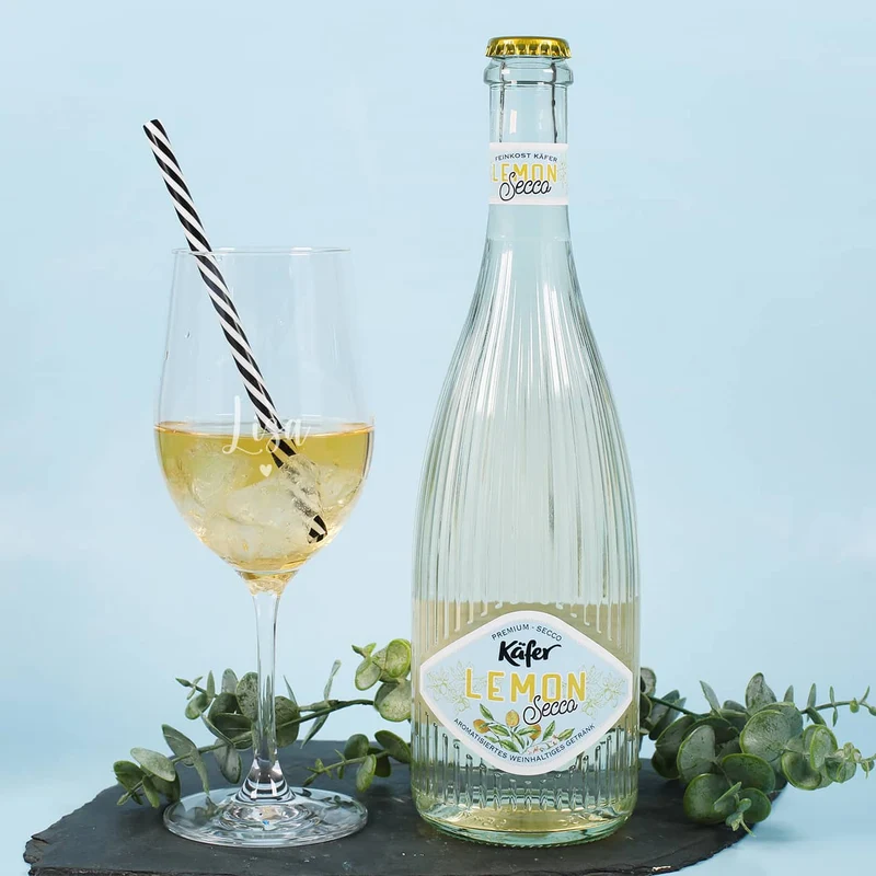 Wie schön, dass es Dich gibt. - Fruchtsecco Geschenkset in zwei Varianten