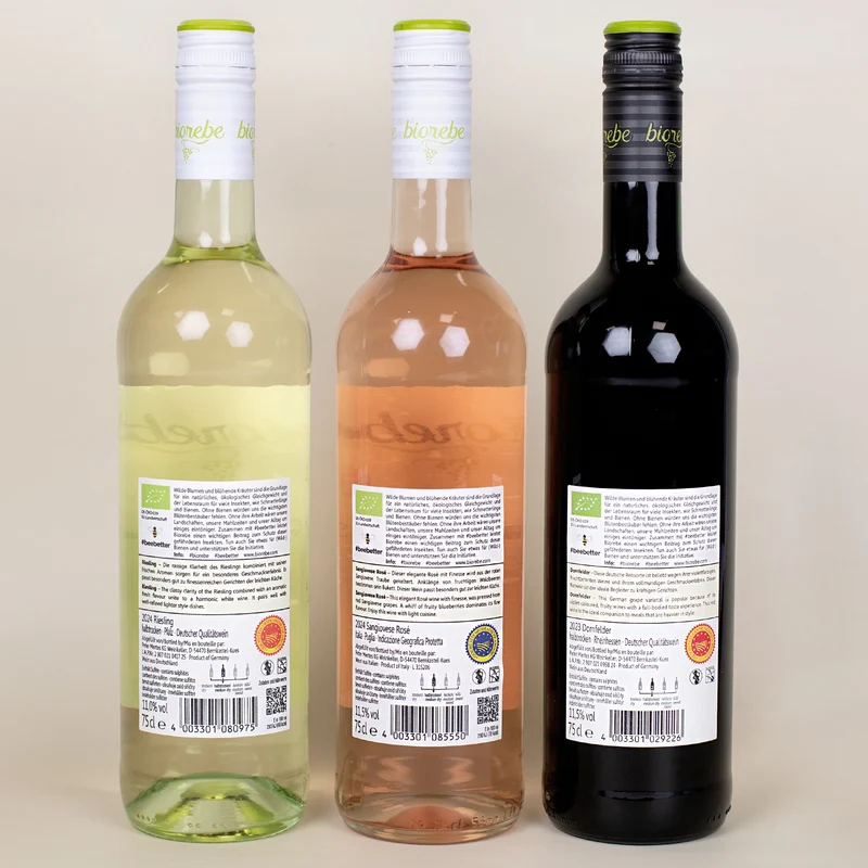 Das ist kaum in Torte zu fassen! Wein Geschenkset zum Geburtstag mit Biorebe Wein