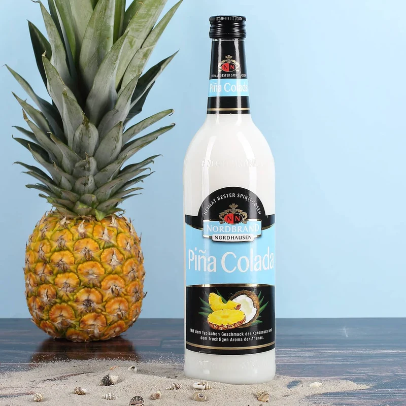 Pina Colada Set mit Geschenkverpackung und persönlichem Glas