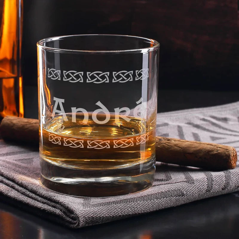 Whisky Geschenk-Set mit Ardbeg 10 Miniatur-Flasche und graviertem Glas