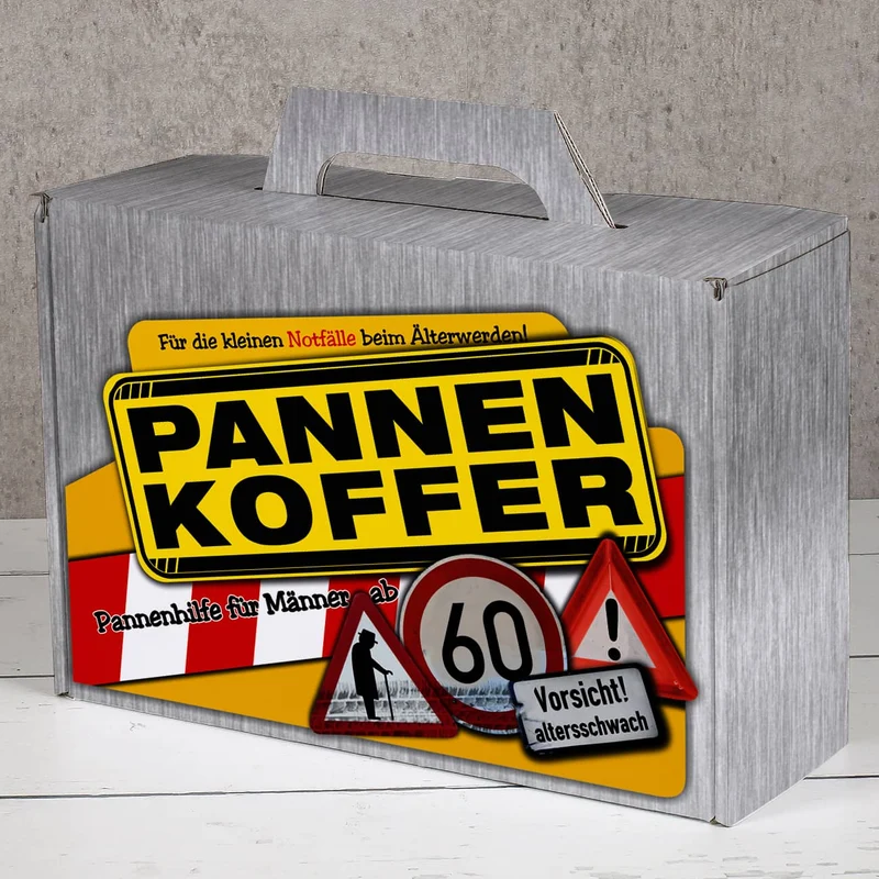 Pannenkoffer für den Mann ab 60