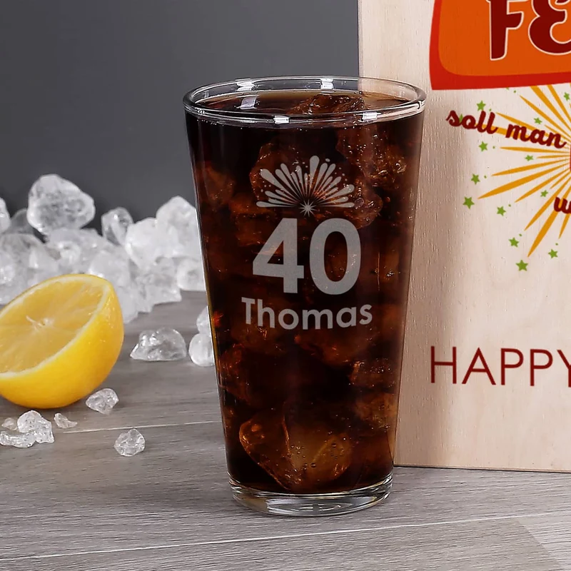 Feste Feiern wie sie fallen - Captain Morgan - Geschenkset mit Name und Alter