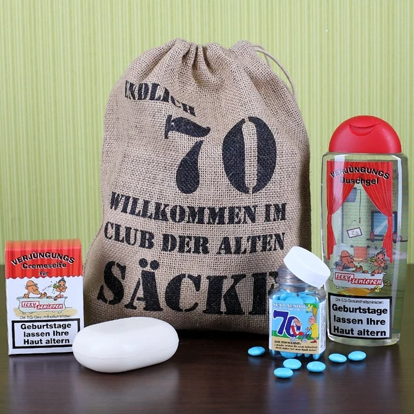 Geburtstagsgeschenk Set 70 (4-Teilig)