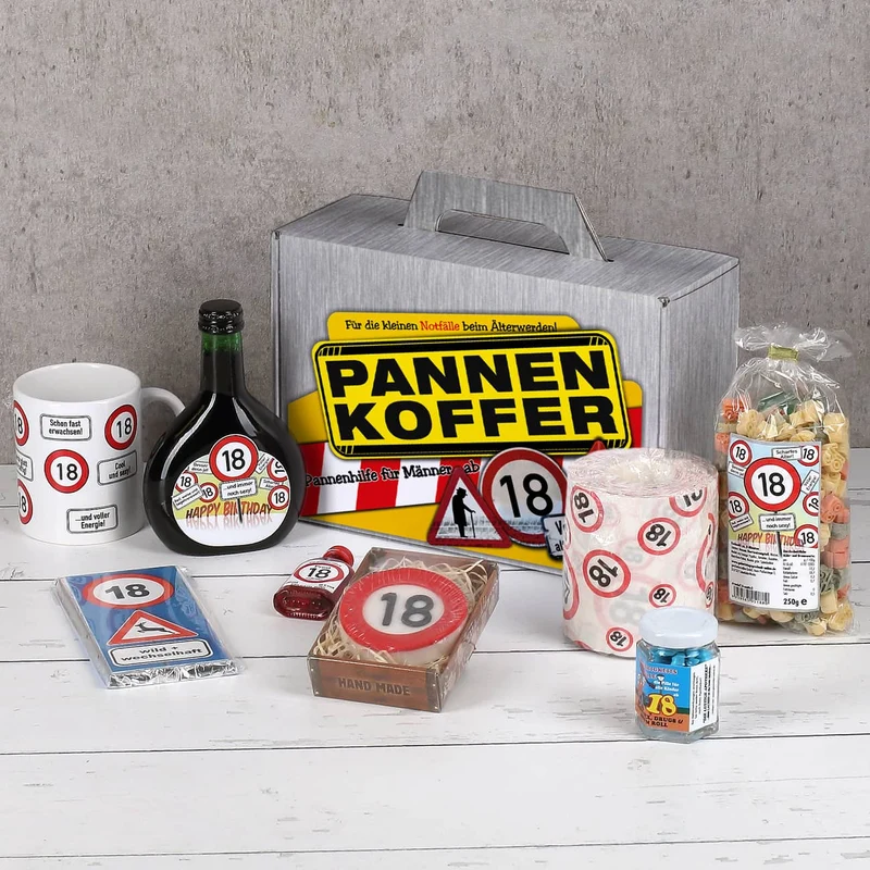 Pannenkoffer für den jungen Mann ab 18