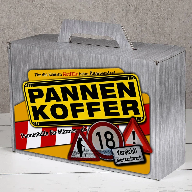Pannenkoffer für den jungen Mann ab 18