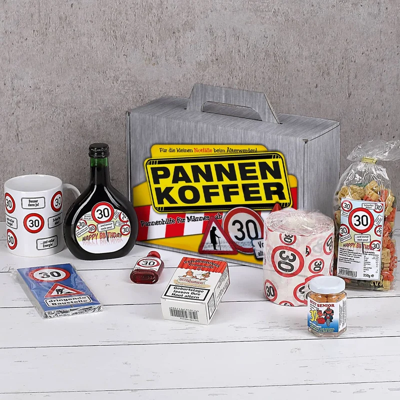 Pannenkoffer für den Mann ab 30