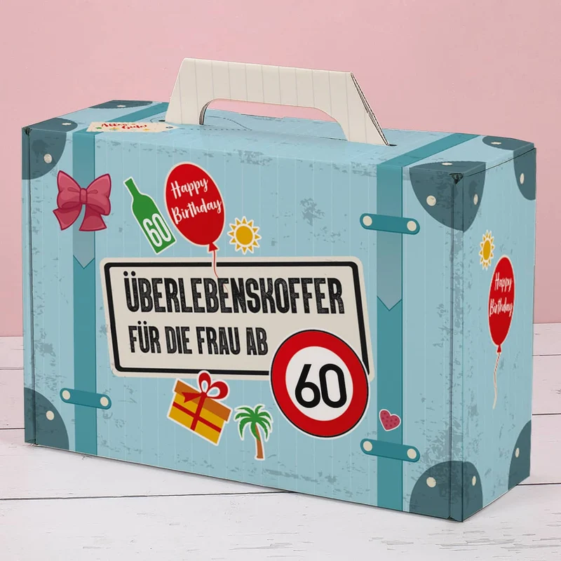 Überlebenskoffer für die Frau ab 60