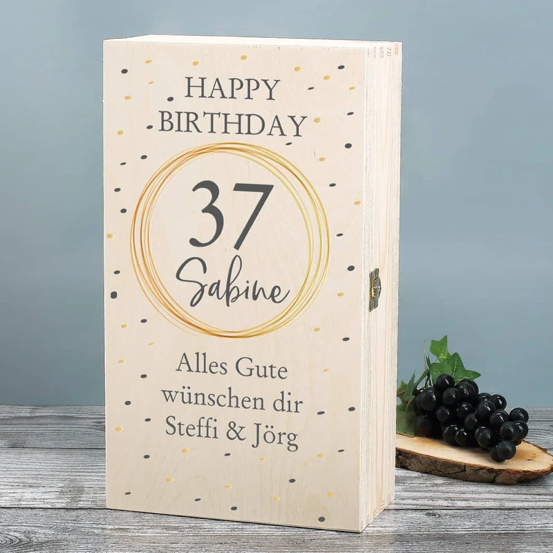Maybach Weißwein Geschenkset zum Geburtstag