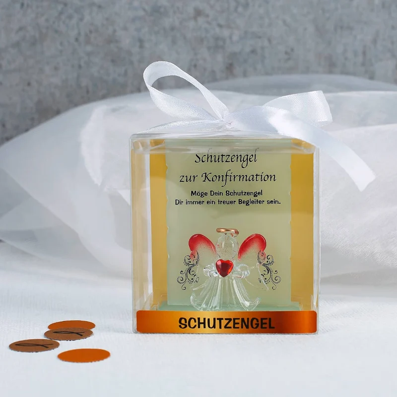 Kristall - Schutzengel zur Konfirmation