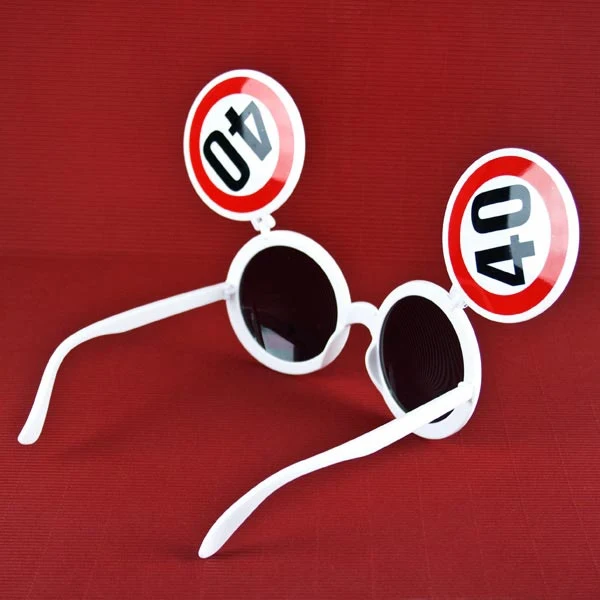 Lustige Sonnenbrille zum 40. Geburtstag