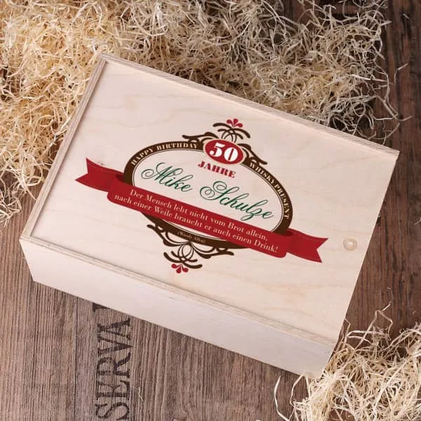 Whisky Set zum Geburtstag mit Auchentoshan und 2 Gläsern